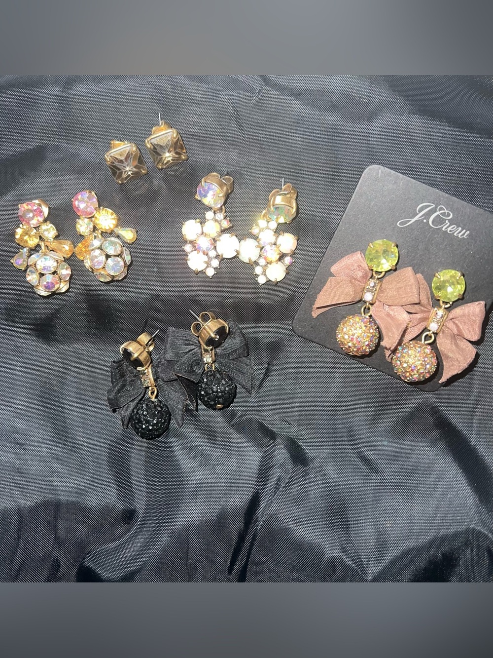 J. Crew Bundle of Statement Earrings